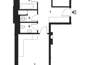Pronájem bytu 3+kk, Praha - Žižkov, Malešická, 71 m2