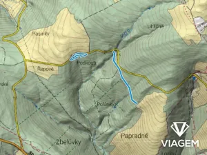 Prodej podílu lesa, Bojkovice, 3337 m2