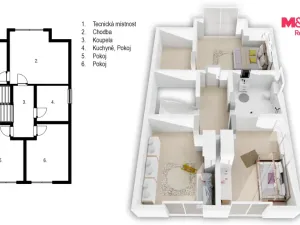Prodej rodinného domu, Chrášťany - Bylany, 119 m2