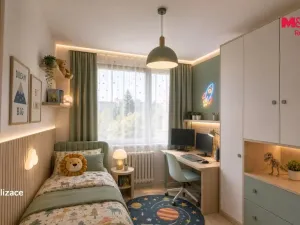 Prodej bytu 3+1, Praha - Střížkov, Rumburská, 64 m2
