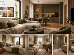 Prodej bytu 3+kk, Praha - Košíře, Nad zámečkem, 60 m2