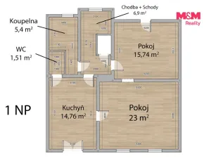 Prodej rodinného domu, Přeštice, Poděbradova, 140 m2
