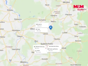 Prodej pozemku pro bydlení, Spálené Poříčí - Lipnice, 799 m2