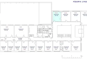 Pronájem kanceláře, Brno, Vídeňská, 24 m2
