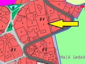 Prodej pozemku pro bydlení, Hřibiny-Ledská - Ledská, 1540 m2