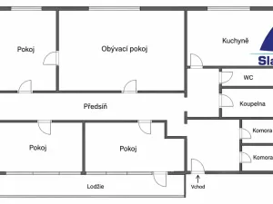 Prodej bytu 4+1, Louny, Šafaříkova, 88 m2