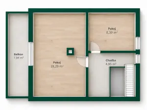 Prodej chalupy, Žďár, 74 m2