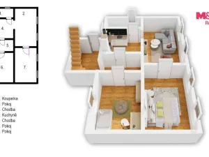 Prodej rodinného domu, Úvaly, Havlíčkova, 60 m2