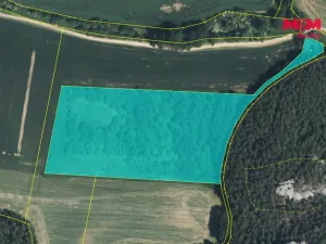 Prodej pole, Blíževedly - Hvězda, 38582 m2