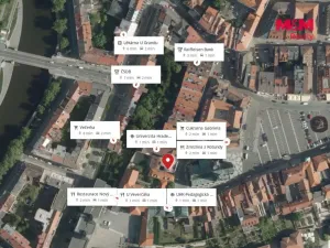 Pronájem bytu 3+kk, Hradec Králové, náměstí Jana Pavla II., 50 m2