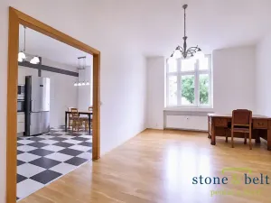 Pronájem bytu 3+1, Praha - Bubeneč, Bubenečská, 116 m2