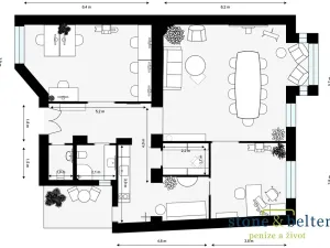 Prodej bytu 3+1, České Budějovice, Karla IV., 109 m2