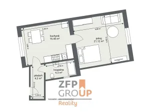 Prodej bytu 1+1, Praha - Strašnice, Pod altánem, 45 m2