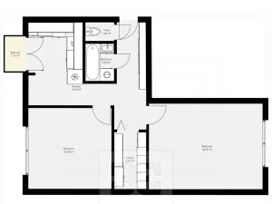 Pronájem bytu 2+1, Praha - Podolí, Podolská, 57 m2