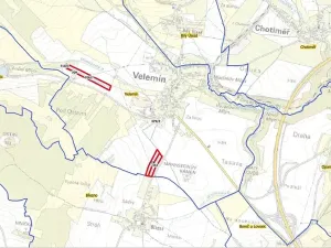 Prodej podílu pole, Velemín, 5988 m2