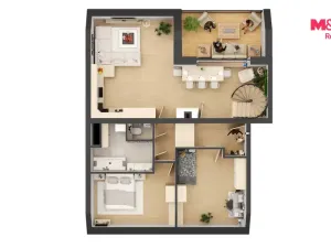 Prodej bytu 5+kk, Čestice, 146 m2