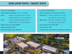 Pronájem skladu, Písek, 7000 m2
