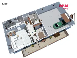 Prodej rodinného domu, Krásný Les, 480 m2