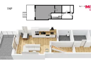 Prodej rodinného domu, Brno - Husovice, Elgartova, 184 m2