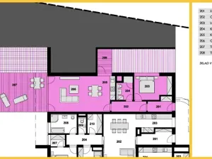 Pronájem bytu 2+kk, Brno, Bylinková, 60 m2