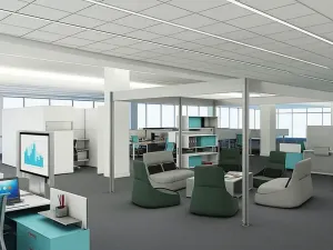 Pronájem kanceláře, Praha - Holešovice, Argentinská, 600 m2