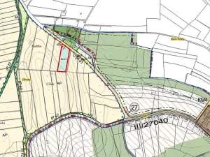 Prodej pole, Zelenecká Lhota, 4126 m2