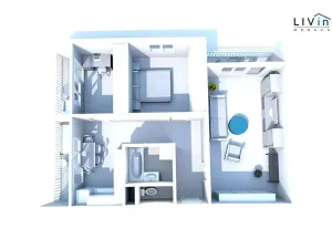 Pronájem bytu 3+1, Olomouc, Lužická, 72 m2