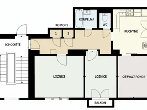 Prodej bytu 3+kk, Praha - Kobylisy, Čimická, 59 m2