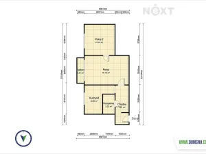 Pronájem bytu 2+1, Mohelnice, Adolfa Kašpara, 60 m2