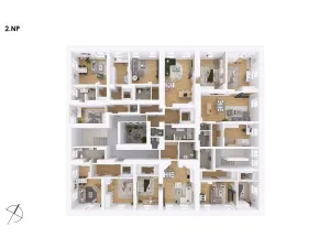 Prodej bytu 1+kk, Postupice, Blanická, 32 m2