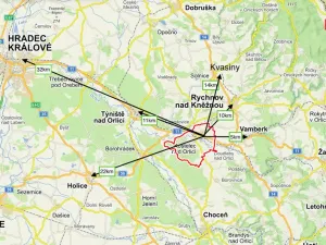 Pronájem bytu 1+kk, Kostelec nad Orlicí, Pelclova, 50 m2