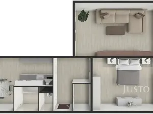 Prodej bytu 2+1, Písek, Harantova, 63 m2