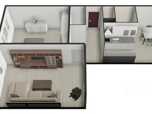 Prodej bytu 2+1, Písek, Harantova, 63 m2