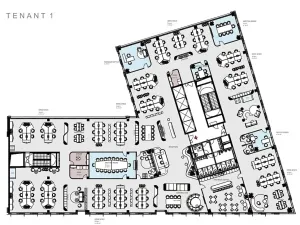 Pronájem kanceláře, Praha - Smíchov, Plzeňská, 1400 m2