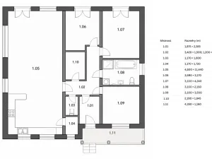 Prodej rodinného domu, Měchenice, 117 m2