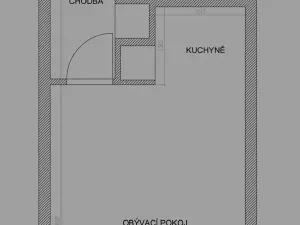 Prodej bytu 1+kk, Praha - Háje, Hlavatého, 27 m2