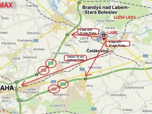 Pronájem bytu 1+1, Čelákovice, Rumunská, 41 m2