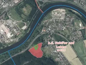 Pronájem louky, Velké Březno, 39851 m2