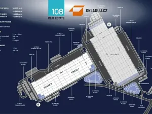 Pronájem skladu, Úherce, 10000 m2