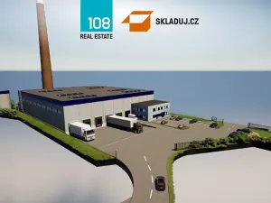 Pronájem skladu, Kladno, Průmyslová, 3324 m2