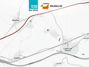 Pronájem skladu, Lužec nad Vltavou, 44900 m2