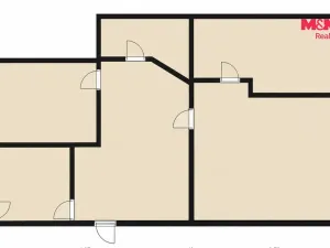 Prodej bytu 3+1, Most, Okružní, 68 m2