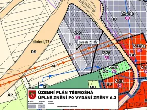 Prodej komerčního pozemku, Třemošná, 3650 m2