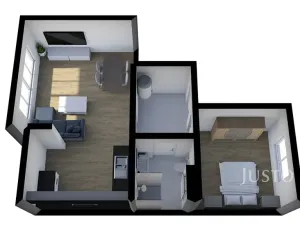 Pronájem bytu 2+kk, Praha - Strašnice, Kounická, 47 m2