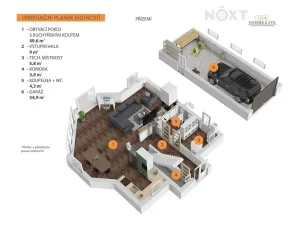 Prodej rodinného domu, Běrunice, Spojovací, 140 m2