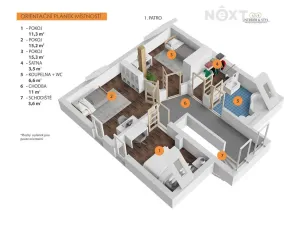 Prodej rodinného domu, Běrunice, Spojovací, 140 m2