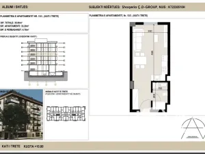 Prodej bytu 1+kk, Golem, Albánie, 33 m2
