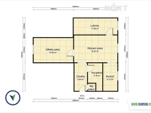 Prodej bytu 3+kk, Mohelnice, Severní, 61 m2