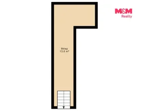 Prodej rodinného domu, Bechyně, Dlouhá, 110 m2