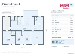 Prodej bytu 5+1, Ostrava - Moravská Ostrava, Poděbradova, 159 m2